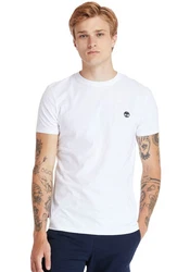 Timberland T-Shirt DUNSTAN RIVER Kurzarm Tee Hellblau/Weiß/Dunkelblau