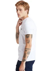 Timberland T-Shirt DUNSTAN RIVER Kurzarm Tee Hellblau/Weiß/Dunkelblau