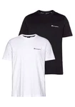Champion T-Shirt (2er-Pack) schwarz/wei