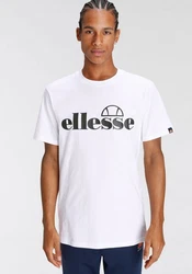 Ellesse T-Shirt FUENTI Weiß/Rosa/Dunkelrot/Schwarz/Creme/Gelb