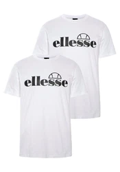 Ellesse T-Shirt FUENTI Weiß/Rosa/Dunkelrot/Schwarz/Creme/Gelb