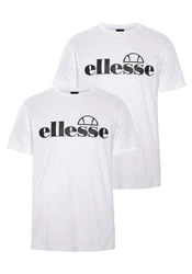 Ellesse T-Shirt FUENTI Weiß/Rosa/Dunkelrot/Schwarz/Creme/Gelb