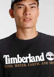 Timberland T-Shirt Schwarz/Beige/Braun/Orange