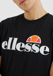 Ellesse T-Shirt SL Prado Schwarz/Dunkelrot/Orange