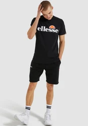 Ellesse T-Shirt SL Prado Schwarz/Dunkelrot/Orange