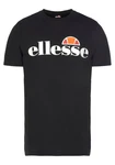 Ellesse T-Shirt SL Prado Schwarz/Dunkelrot/Orange