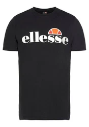 Ellesse T-Shirt SL Prado Schwarz/Dunkelrot/Orange