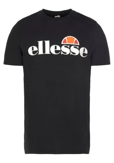 Ellesse T-Shirt SL Prado Schwarz/Dunkelrot/Orange