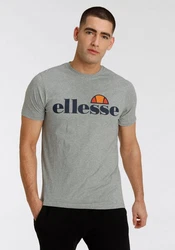 Ellesse T-Shirt SL Prado Grau/Hellgrau/Orange/Dunkelrot/Blau