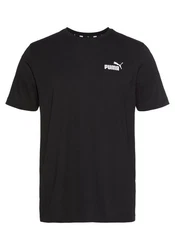 PUMA T-Shirt Essentials Small Logo Tee Herren schwarz/weiß