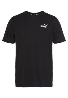 PUMA T-Shirt Essentials Small Logo Tee Herren schwarz/weiß PUMA T-Shirt Essentials Small Logo Tee Herren schwarz/weiß