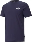 PUMA T-Shirt Essentials Small Logo Tee Herren Dunkelblau
