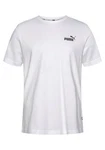 PUMA T-Shirt Essentials Small Logo Tee Herren Weiß/Grau/Lila