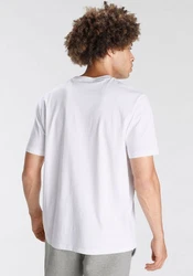 Champion T-Shirt Graphic Shop Crewneck Beige/Weiß/Dunkelrot/Rot/Rosa