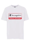 Champion T-Shirt Graphic Shop Crewneck Beige/Weiß/Dunkelrot/Rot/Rosa