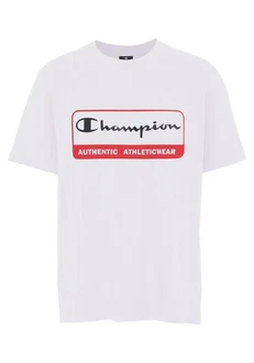 Champion T-Shirt Graphic Shop Crewneck Beige/Weiß/Dunkelrot/Rot/Rosa