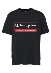 Champion T-Shirt Graphic Shop Crewneck Dunkelblau/Schwarz/Beige/Grau