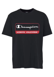 Champion T-Shirt Graphic Shop Crewneck Dunkelblau/Schwarz/Beige/Grau Champion T-Shirt Graphic Shop Crewneck Dunkelblau/Schwarz/Beige/Grau