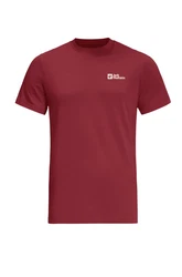 Jack Wolfskin T-Shirt ESSENTIAL T Dunkelrot/Bordeaux/Rot