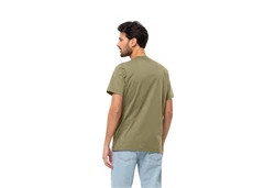 Jack Wolfskin T-Shirt ESSENTIAL T Khaki/Dunkelgrün/Beige/Grün