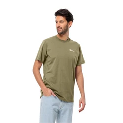 Jack Wolfskin T-Shirt ESSENTIAL T Khaki/Dunkelgrün/Beige/Grün