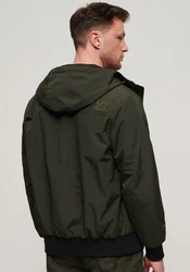 Superdry Bomberjacke Style SURPLUS NYLON HOODED BOMBER Dunkelgrün/Khaki/Grün