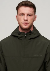 Superdry Bomberjacke Style SURPLUS NYLON HOODED BOMBER Dunkelgrün/Khaki/Grün
