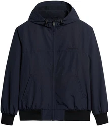 Superdry Bomberjacke Style SURPLUS NYLON HOODED BOMBER Dunkelblau