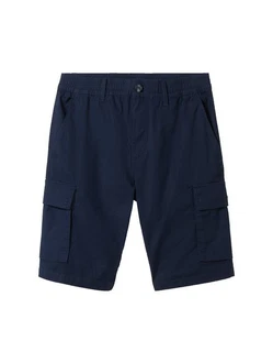 TOM TAILOR Cargoshorts Bermudas dunkelblau