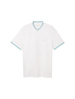 TOM TAILOR Poloshirt mit Print 