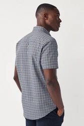 Next Langarmhemd Pflegeleichtes Button-Down-Oxford-Hemd 
