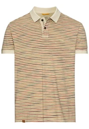 Poloshirt mit Multicolour-Streifen Shirts_Poloshirt