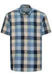 camel active Kurzarmhemd Blau/Hellblau/Dunkelblau