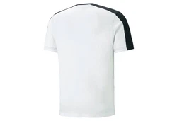 PUMA T-Shirt ESS BLOCK X TAPE TEE Lila/Weiß/Schwarz