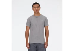 New Balance T-Shirt SPORT ESSENTIALS HEATHERTECH Hellgrau/Grau