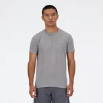 New Balance T-Shirt SPORT ESSENTIALS HEATHERTECH Hellgrau/Grau