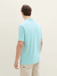 TOM TAILOR Denim Poloshirt Basic Türkis/Hellblau/Hellgrün/Grün/Blau