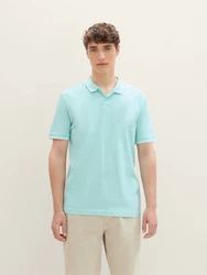 TOM TAILOR Denim Poloshirt Basic Türkis/Hellblau/Hellgrün/Grün/Blau