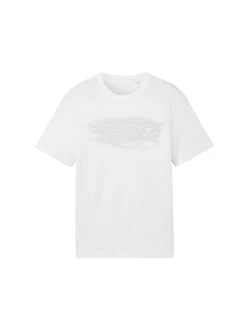 TOM TAILOR T-Shirt mit Textprint
