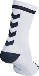 hummel Sportsocken ELITE INDOOR SOCK LOW weiß/schwarz