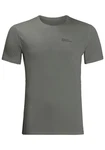Jack Wolfskin T-Shirt PRELIGHT S/S Dunkelgrün/Dunkelgrau/Khaki/Grau