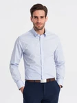 Herrenhemd Ombre Hellblau/Blau/Dunkelblau