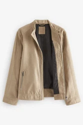 Next Racer-Jacke (1-St) Khaki/Braun/Beige