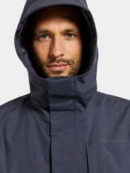 Didriksons Anorak Andreas Parka Dunkelblau/Blau/Grau
