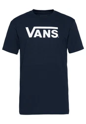 VANS T-Shirt 'CLASSIC' (2025) navy/weiß