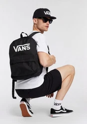 VANS T-Shirt 'CLASSIC' (2025) schwarz/weiß
