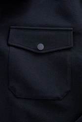 Next Hemdjacke aus Jersey Dunkelblau/Blau