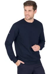 TRIGEMA Sweatshirt aus Biobaumwolle blau/navy
