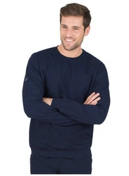 TRIGEMA Sweatshirt aus Biobaumwolle blau/navy
