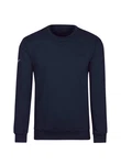 TRIGEMA Sweatshirt aus Biobaumwolle blau/navy